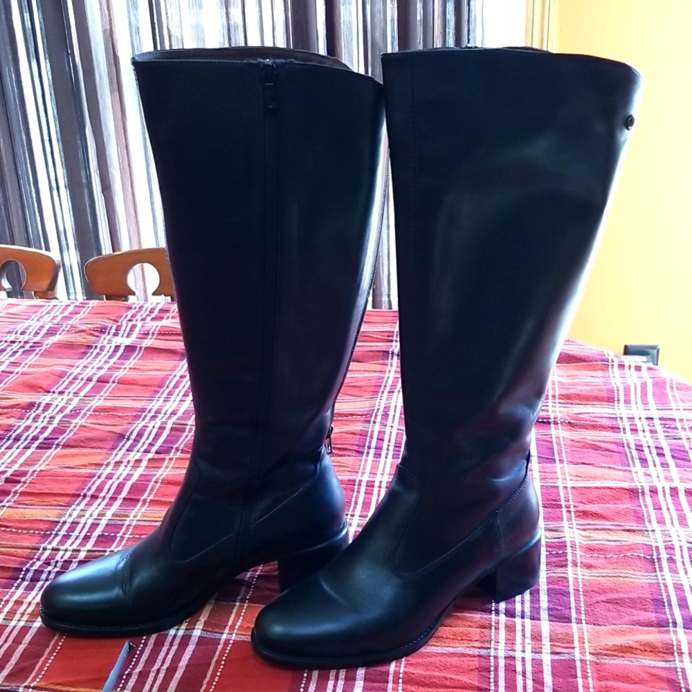 Nero Giardini Leather Riding Boots Sz 9